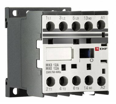 Фотография товара 'EKF Миниконтактор МКЭ 6А 230В 1NO PROxima Mctr-s-6-230'