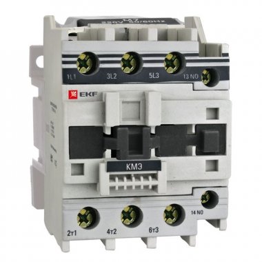 Фотография товара 'EKF Контактор КМЭ малогабаритный 40А 380В NO+NC PROxima ctr-s-40-380'