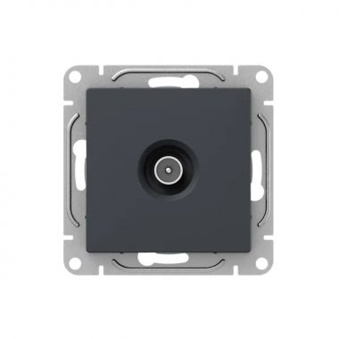 Фотография товара 'EKF UP1-SOG-TV-2 Механизм розетки TV, проходная, графит Эпика'