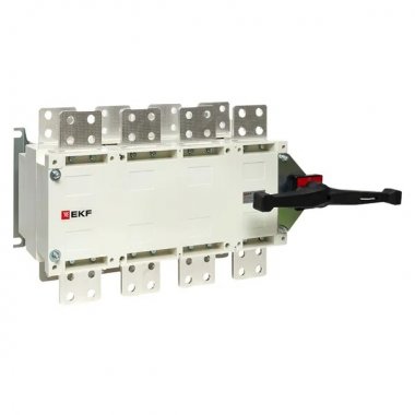 Фотография товара 'EKF pscs-1600-4 Рубильник-переключатель 1600A 4P c рукояткой управления'