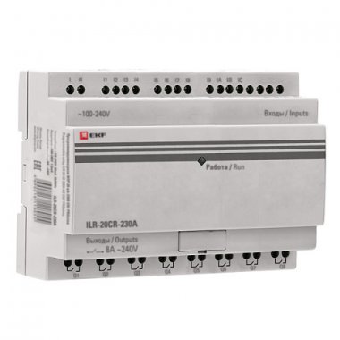 Фотография товара 'EKF Программируемое реле 20 в/в 230В PRO-Relay PROxima ILR-20CR-230A'