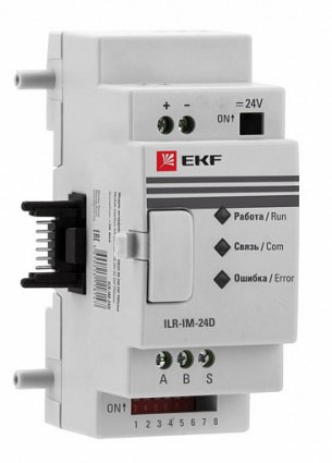 Фотография товара 'EKF Модуль интерфейсный MODBUS RS 24В PRO-Relay PROxima ILR-IM-24D'