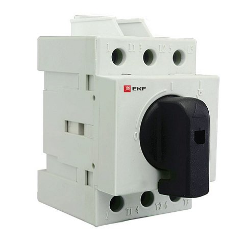 Фотография товара 'EKF Рубильник модульный MS-20A 3P на DIN-рейку PROxima ms-20d'