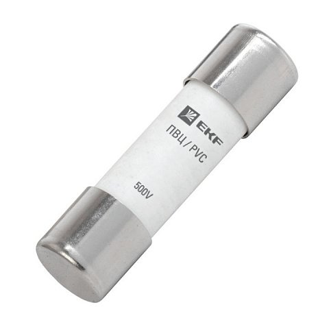 Фотография товара 'EKF Плавкая вставка цилиндрическая ПВЦ PROxima pvc-10x38-0,5'