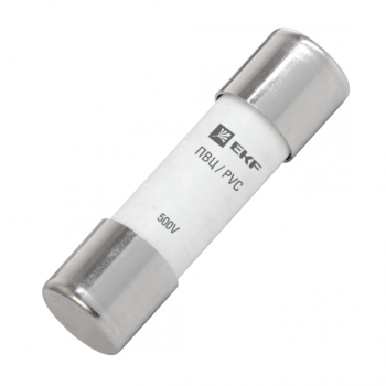 Фотография товара 'EKF Плавкая вставка цилиндрическая ПВЦ PROxima pvc-10x38-1'