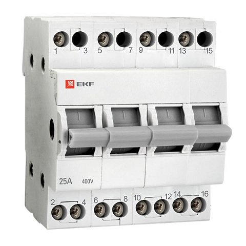 Фотография товара 'EKF Трехпозиционный переключатель Basic tps-4-63'