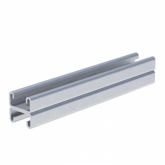 Фотография товара 'EKF stpd4121290x1,5-HDZ STRUT-профиль двойной 41х21х1,5х2900 HDZ'