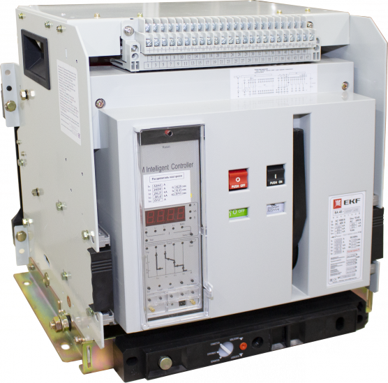 Фотография товара 'EKF mccb45-3200-3200v-3PN Выключатель автоматический ВА-45 3200/3200А 3P+N 80кА'
