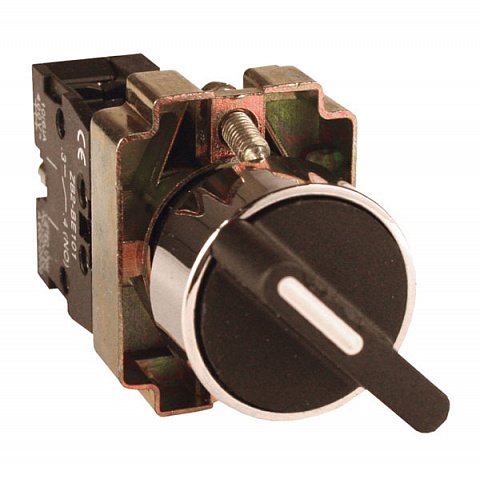 Фотография товара 'EKF Переключатель BD33 3P короткая ручка 2NO PROxima xb2-bd33'