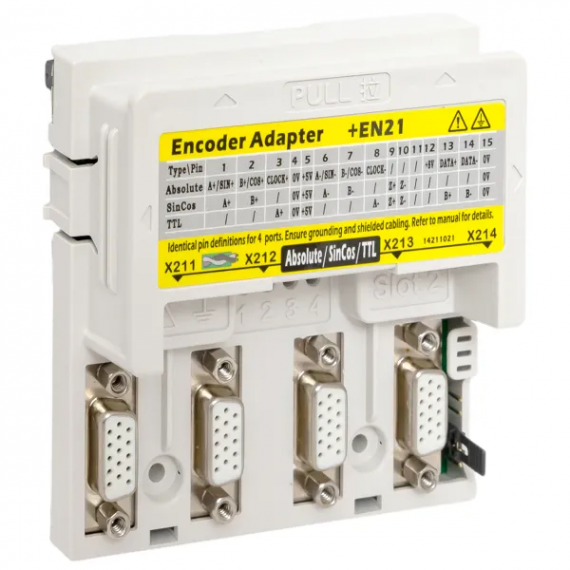 Фотография товара 'EKF PD-500-ACC-EN21 Карта расширения для подключения энкодера Absolute/SinCos/TTL для преобразователя частоты PRO-Drive PD-500'