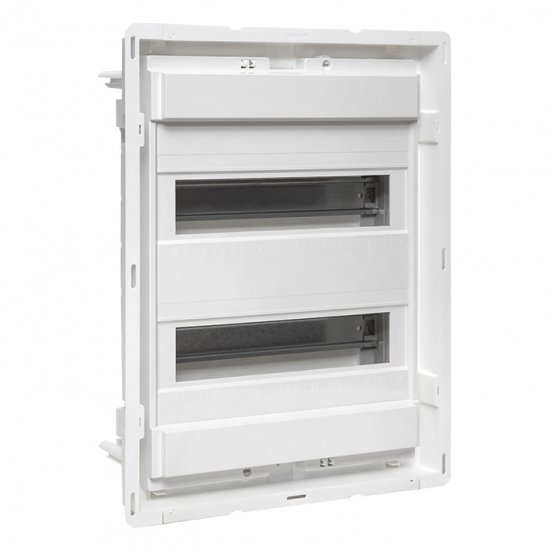 Фотография товара 'EKF nv-pbase-24 Основание силового щита "Nova" (с DIN-рейками) 24 модулей'