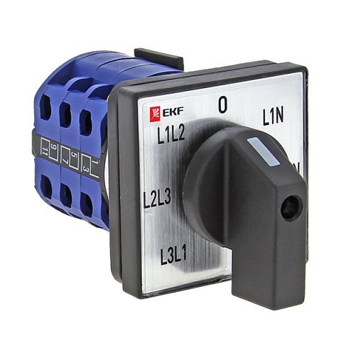 Фотография товара 'EKF Переключатель кулачковый для вольтметра PROxima pk-1-64-10'