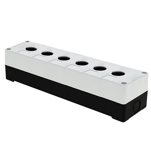 Фотография товара 'EKF Корпус КП106 пластиковый 6 кнопок PROxima cpb-106-w'