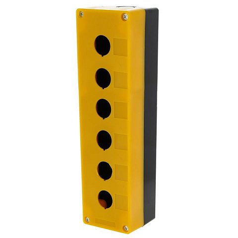 Фотография товара 'EKF Корпус КП106 пластиковый 6 кнопок PROxima cpb-106-o'