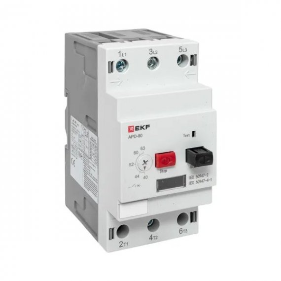 Фотография товара 'EKF apd80-me-63 Автомат пуска двигателя АПД-80 40-63А'