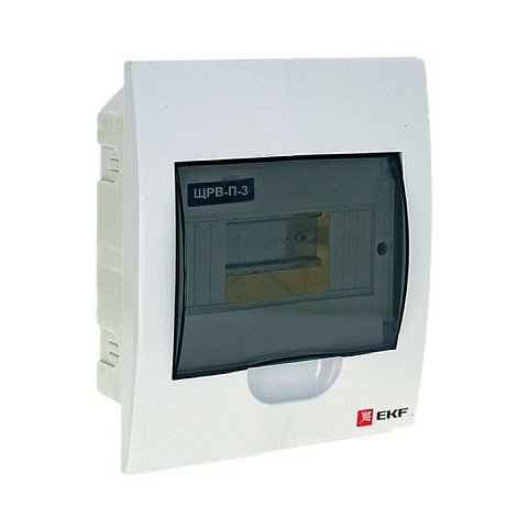 Фотография товара 'EKF Щит распределительный встраиваемый ЩРВ-П- 3 IP41 PROxima Pb40-v-3'