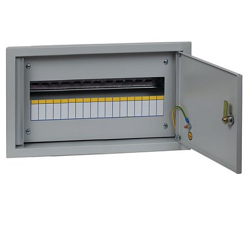 Фотография товара 'EKF Щит распределительный встраиваемый ЩРВ-18М (260х440х120) IP31 PROxima mb11-18m'