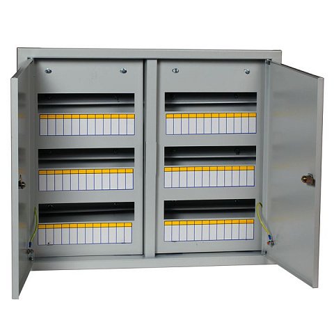 Фотография товара 'EKF Щит распределительный встраиваемый ЩРВ-72 двухдверный (520х605х120) IP31 PROxima mb11-72'