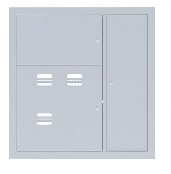 Фотография товара 'EKF mb02-v-3-bas Щит этажный 3 квартир усиленный (1000х960х157) IP31'