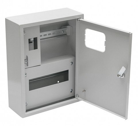 Фотография товара 'EKF Щит учетно-распределительный навесной счетчик на дин-рейку ЩУРн 1/9 (Э) (360x280x110) IP31 Basic mb23-1/9e-bas'