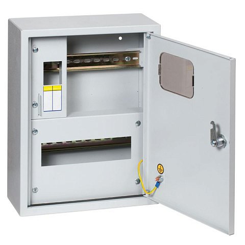 Фотография товара 'EKF Щит учетно-распределительный навесной счетчик на дин-рейку ЩУРн 1/9 (Э) (360x280x110) IP31 PROxima mb23-1/9e'