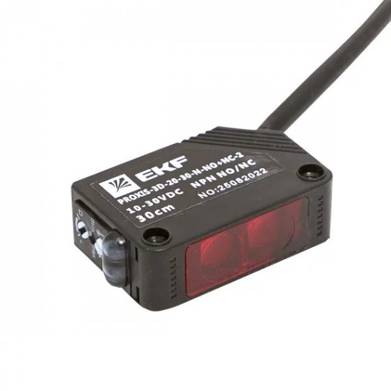 Фотография товара 'EKF PROXIS-3D-20-30-N-NO+NC-2 Оптический бесконтактный датчик'