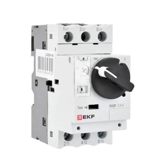 Фотография товара 'EKF gv2pm-0.16 Автомат пуска двигателя GV2P 0,1-0,16А'