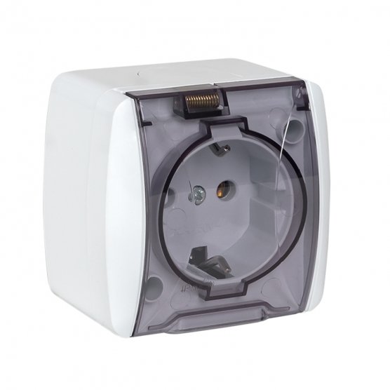 Фотография товара 'EKF EQR16-029-30-54-T Владивосток Розетка 1-местная 16А'