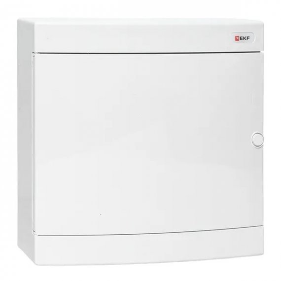 Фотография товара 'EKF ux-2m-nw-xl Щит слаботочный навесной "Unix" белая дверь 2 габарит увеличенный IP41'