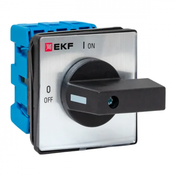 Фотография товара 'EKF pk-2-13-63-65 Переключатель кулачковый ПК-2-13 63А 3P «ВКЛ-ВЫКЛ» IP65'