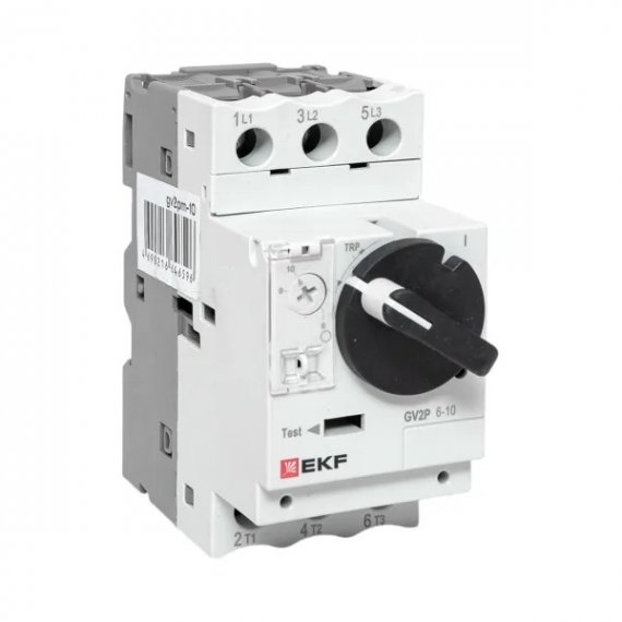 Фотография товара 'EKF gv2pm-10 Автомат пуска двигателя GV2P 6,3-10А'
