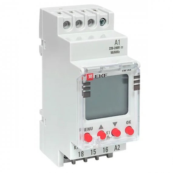 Фотография товара 'EKF tm-as-1 Таймер электронный астрономический одноканальный TM-AS'