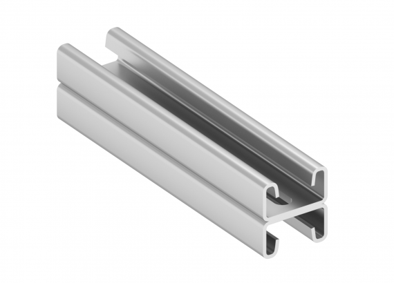 Фотография товара 'EKF stpd412180x1,5-HDZ STRUT-профиль двойной 41х21х1,5х800 HDZ'