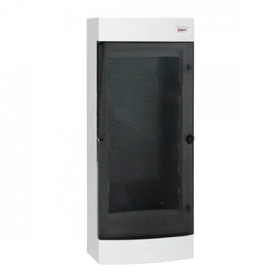 Фотография товара 'EKF ux-4m-n Щит слаботочный навесной "Unix" прозрачная дверь 4 габарит IP41'