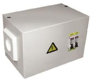 Фотография товара 'EKF Ящик с понижающим трансформатором ЯТП 0,25кВА 220/12В Basic yatp0,25-220/12v-2a'