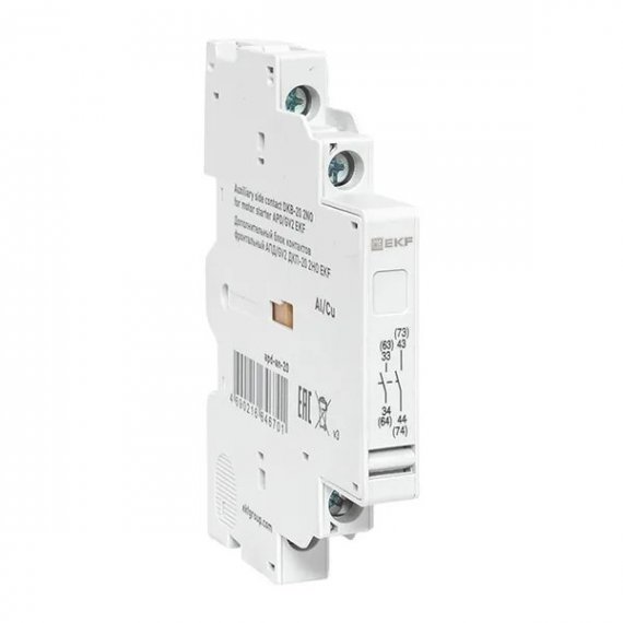 Фотография товара 'EKF apd-an-20 Дополнительный блок контактов боковой АПД/GV2 ДКП-20 2НО'