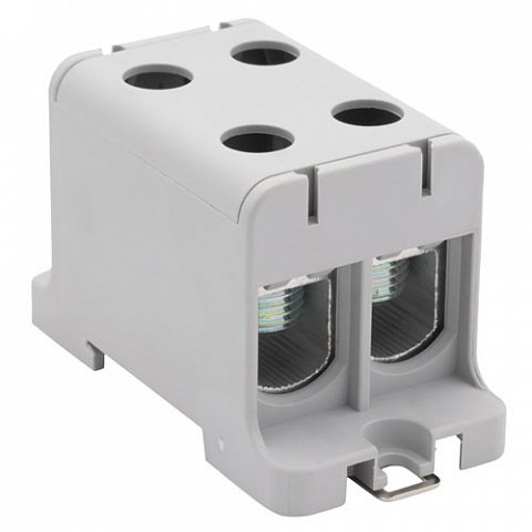 EKF Клемма силовая вводная двойная КСВ 16-95 PROxima plc-kvs2-16-95-grey