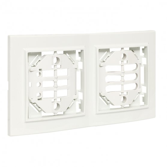 Фотография товара 'EKF ERM-G-312-10 Минск Рамка 2-местная вертикальная'