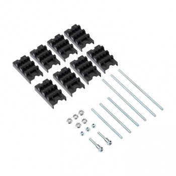 Фотография товара 'EKF Шинодержатель наборный 4Пх2х10 мм PROxima BSK4P2X10'