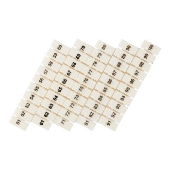 Фотография товара 'EKF Маркеры для JXB-ST 1,5 с нумерацией 50-100 PROxima zb-st-1.5-50-100'