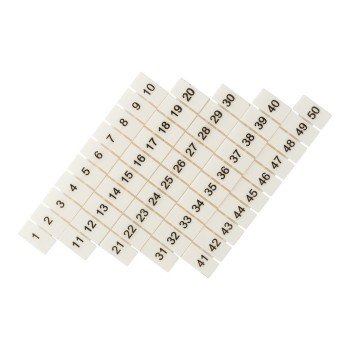 Фотография товара 'EKF Маркеры для JXB-ST 4 с нумерацией 1-50 PROxima zb-st-4-1-50'