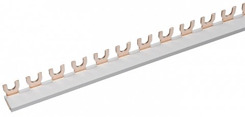 Фотография товара 'EKF Шина соединительная типа FORK для 4-ф нагрузки 100А 54 модуля PROxima fork-04-100'