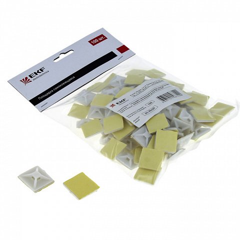 Фотография товара 'EKF Площадка самоклеящаяся (20х20 мм.) PROxima plc-20x20'