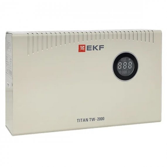 Фотография товара 'EKF stab-TW-2000 Стабилизатор напряжения электронный с возможностью настенного монтажа'