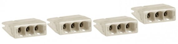 Фотография товара 'EKF Клемма СМК 2273-243 (с пастой) 3 отверстия 0,5-2.5мм2 PROxima plc-smk-2273-243r'