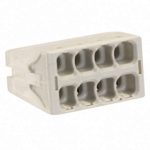 Фотография товара 'EKF Клемма СМК 2273-248 (с пастой) 8 отверстий 0,5-2.5мм2 PROxima plc-smk-2273-248r'