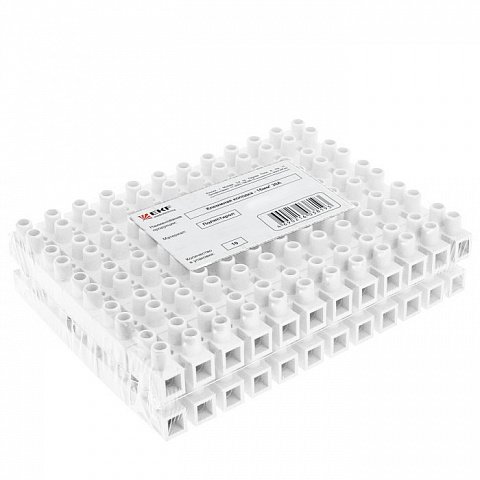 Фотография товара 'EKF Колодка клеммная (35мм) 80А полистирол PROxima plc-KK-35-80-ps-w'