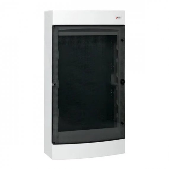 Фотография товара 'EKF ux-4m-n-xl Щит слаботочный навесной "Unix" прозрачная дверь 4 габарит увеличенный IP41'