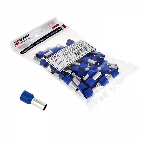 Фотография товара 'EKF Наконечник штыревой втулочный изолированный PROxima nhvi-2.5-12'