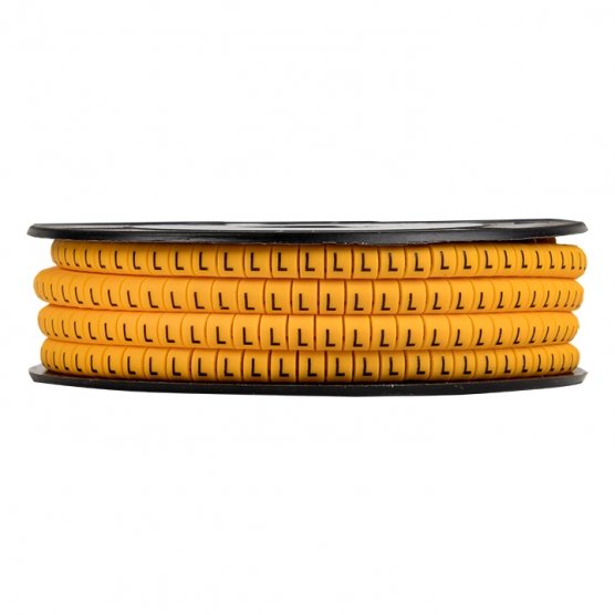 Фотография товара 'EKF plc-KM-4-L Маркер кабельный 4,0 мм2 "L"'